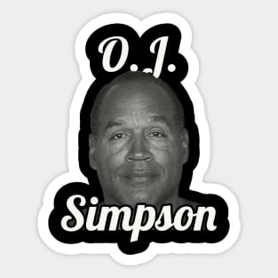 O.J. Simpson / 1947 Sticker